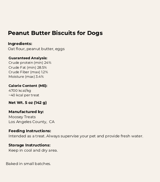Peanut Butter Biscuit