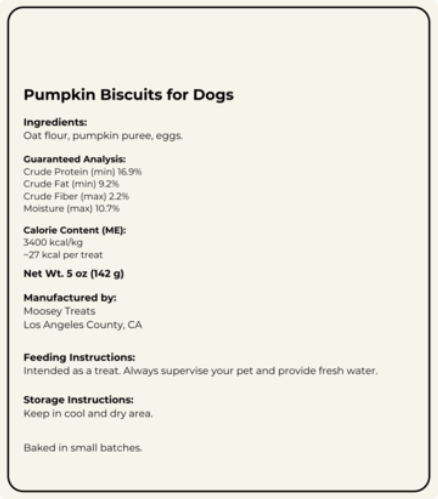 Pumpkin Biscuit